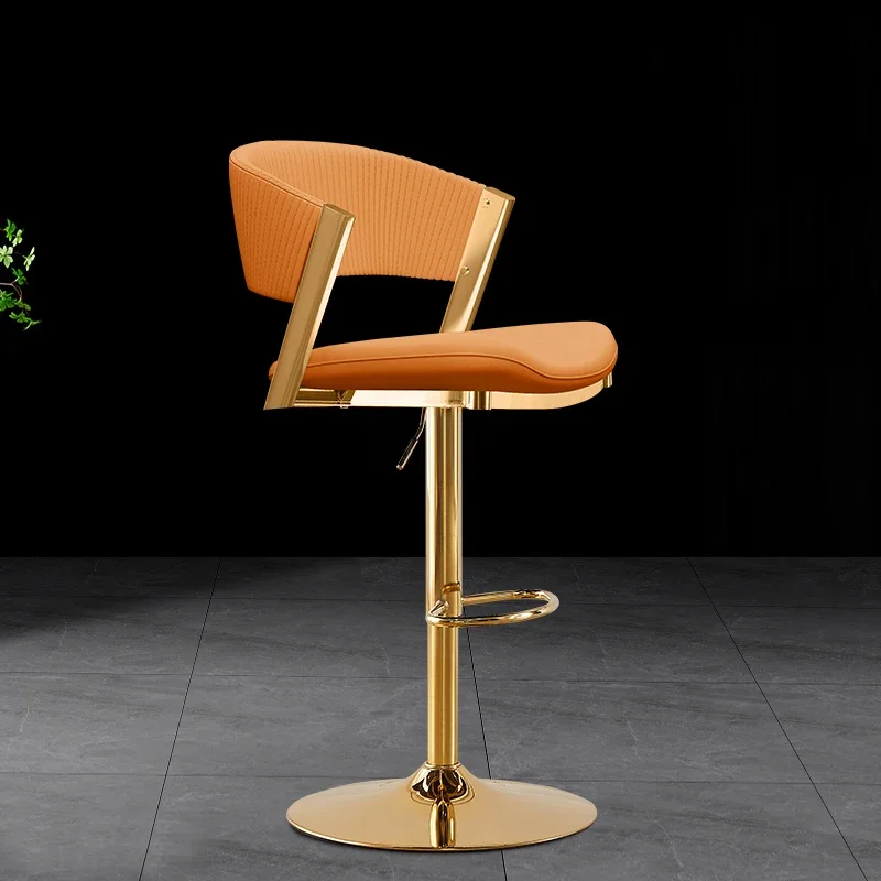 

Bar Stool Height Adjustable Chair – Modern Minimalist Home Front Desk Hotel Bar Island Light Luxury Premium Style dining chairs