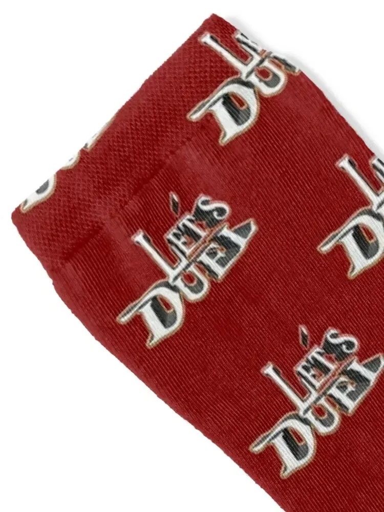 Let's Duel! Socks professional running bright garter summer football Socks Men Women's