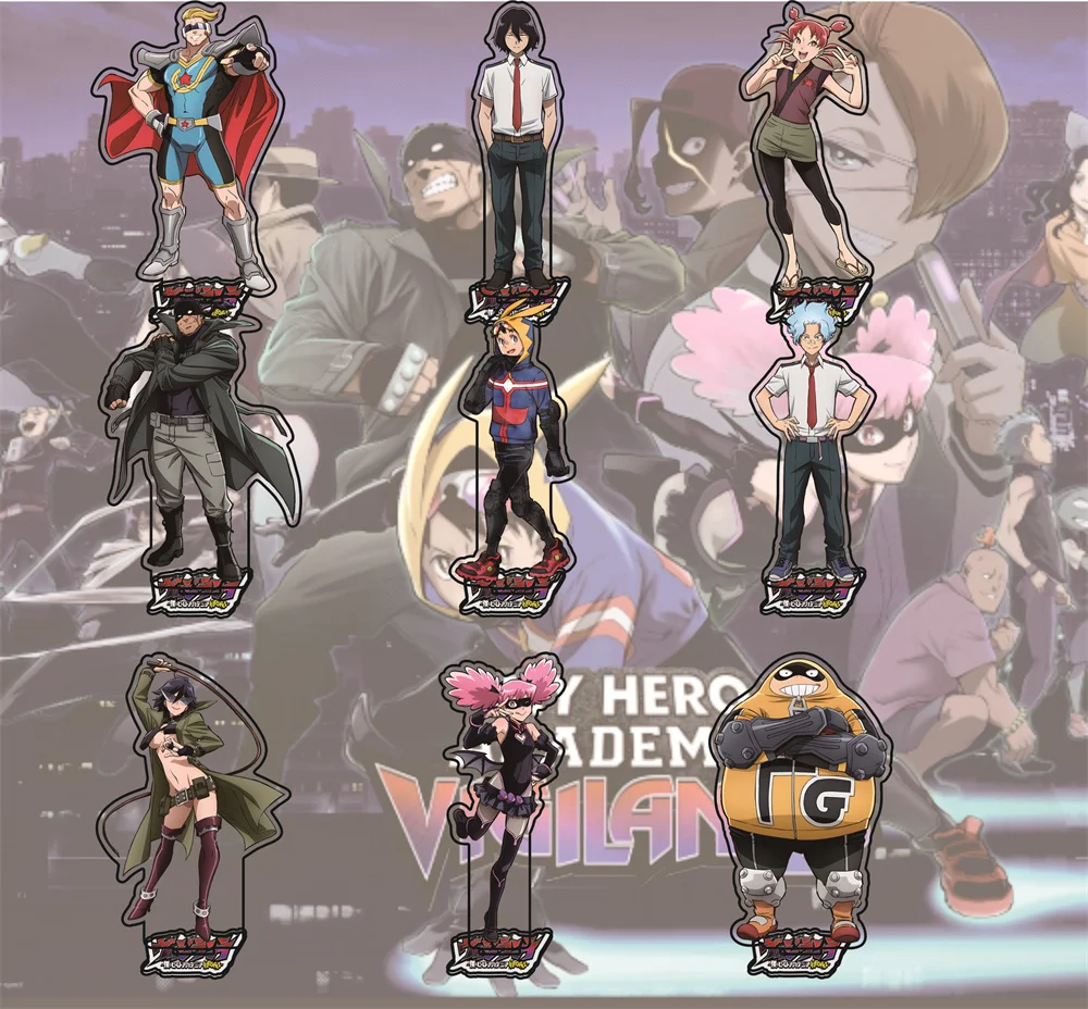Anime My Hero Academia: Vigila Temporada 2, Soporte Acrílico de 15 cm, Decoración de Mesa, Accesorios Decorativos, Regalo, Producto Exquisito, Llavero