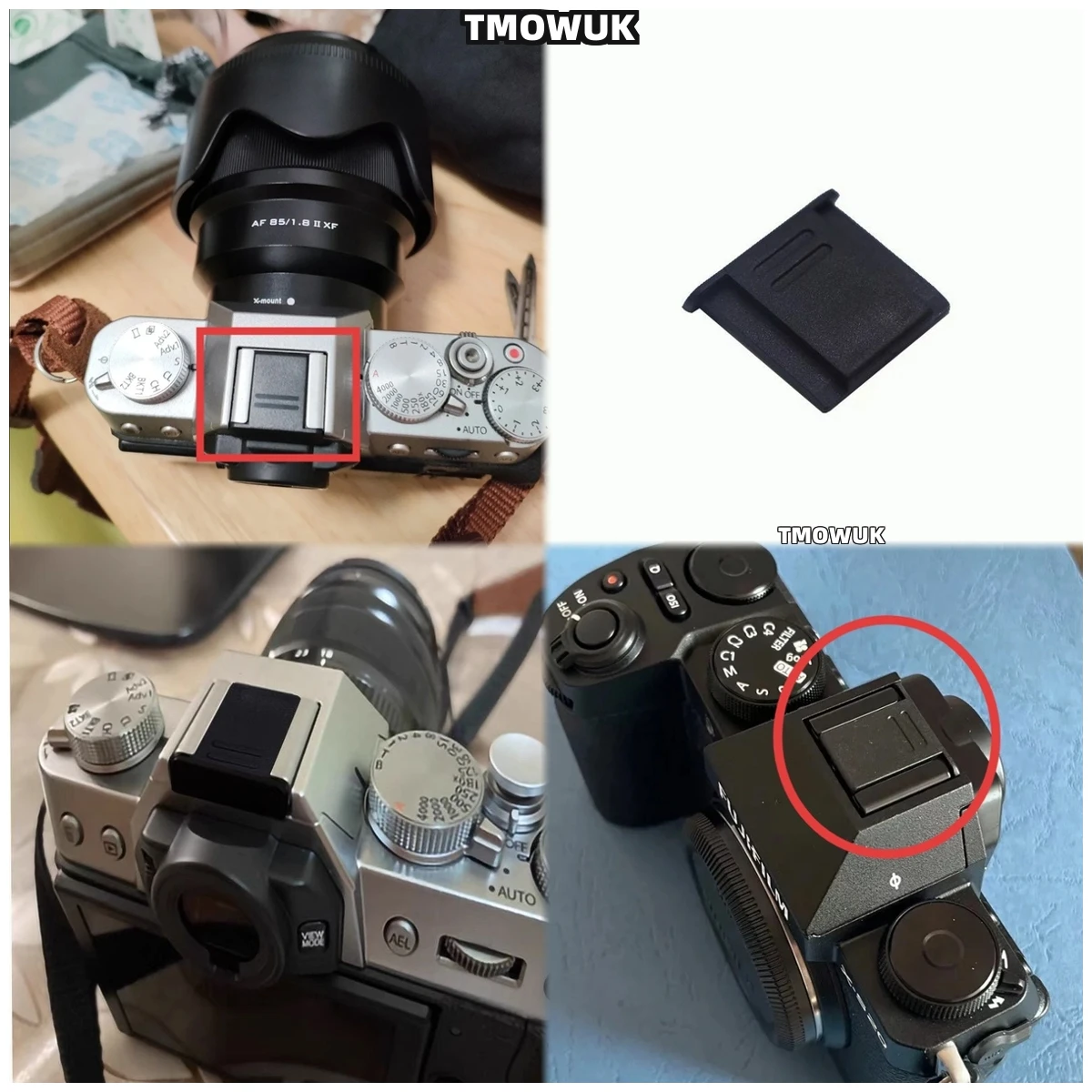 

For Fujifilm X-T200 X-T30 Mark II X-T5 X-T1 GFX100RF X-H2S X-S10 X-A2 Hot Shoe Cover Camera Accessories Cap Protector