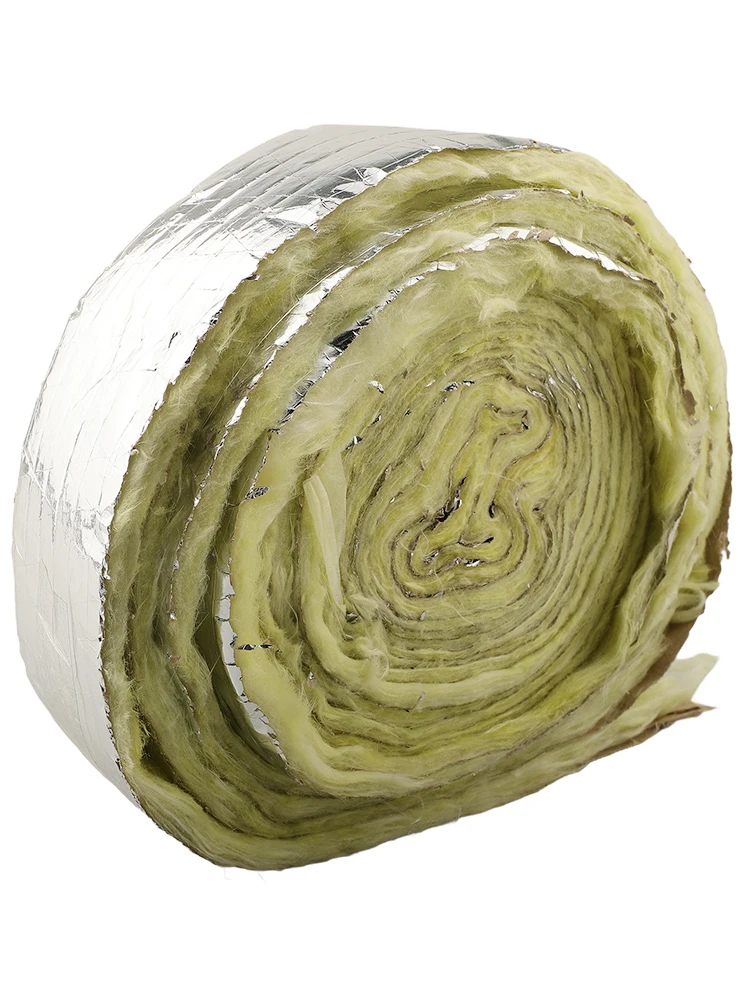 Isolamento per tubi in fibra di vetro flessibile e facile da tagliare Uso versatile Protezione efficace Materiale di alta qualità