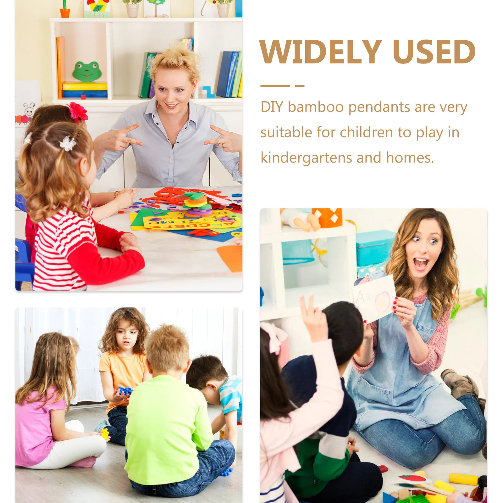 

10Pcs Handmade Bamboo Weaving Pendants DIY Wall Hanging Ornament Creative Home Decoration Weaving Bamboo Pendants