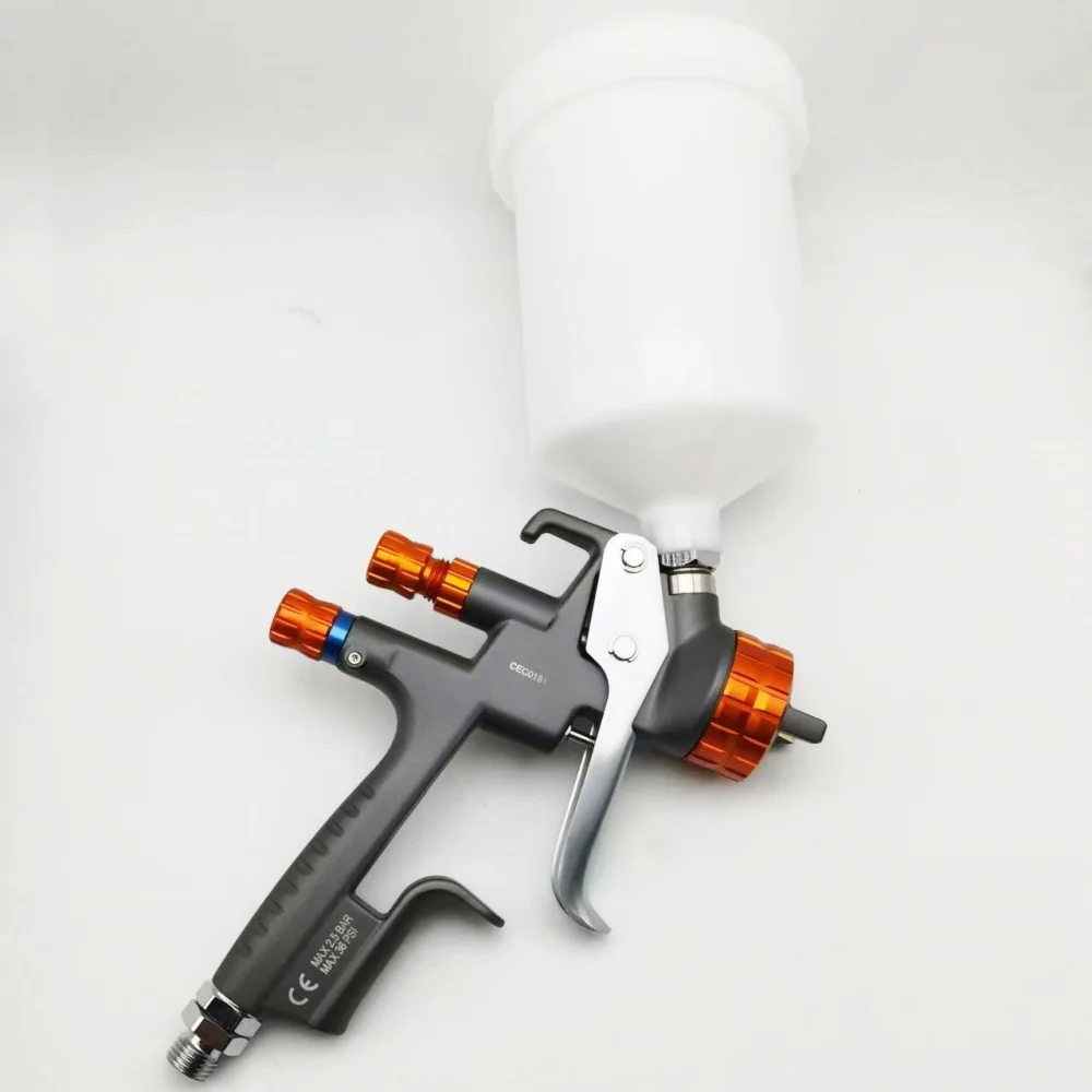 LVMP Pro RS8803 Spray Gun 1.3mm Stainless Steel Nozzle Air Spray Gun For Car Spray Paint Water-based Paint Varnish Sprayer