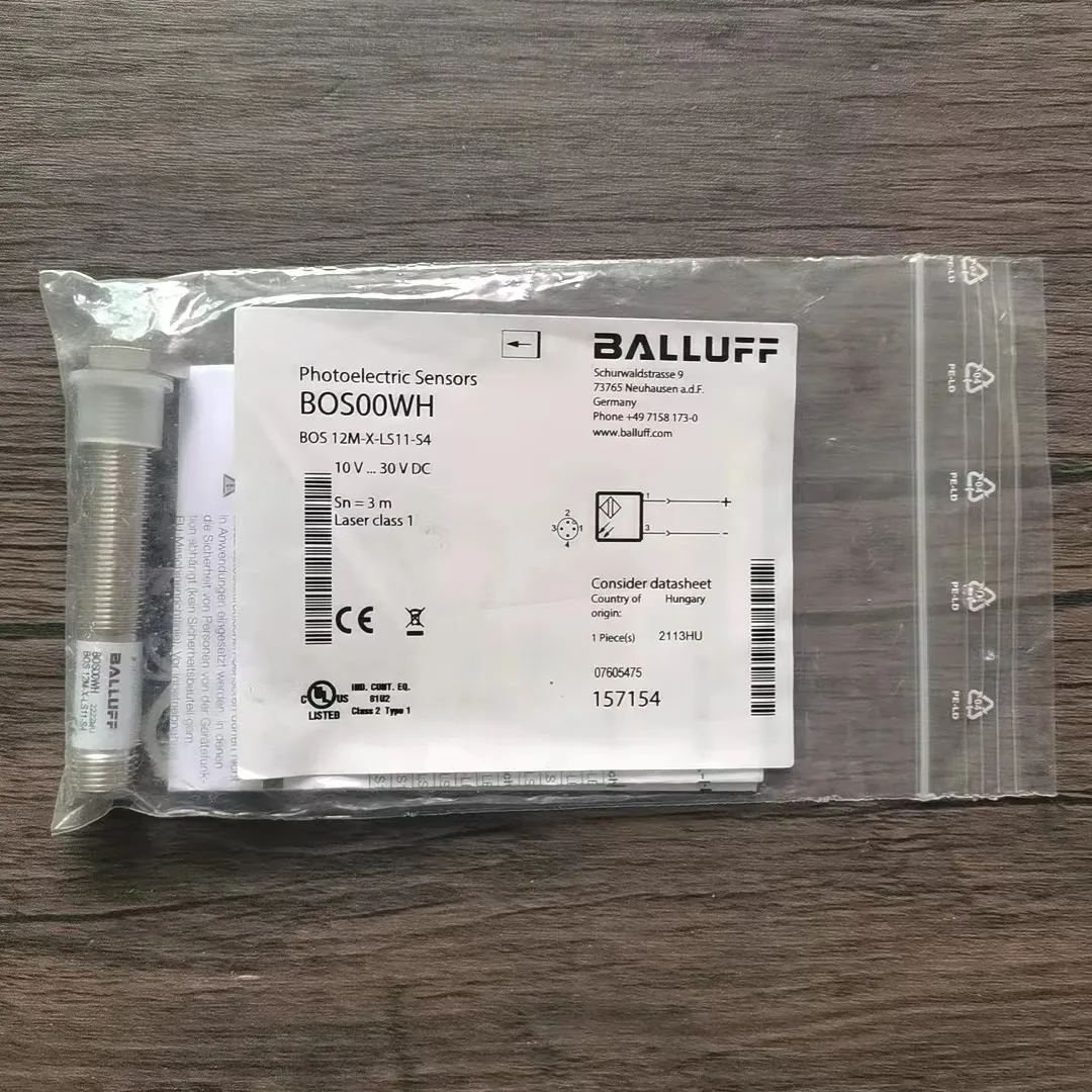 Imported BALLUFF Baruf BOS00WH bidirectional photoelectric switch sensor BOS 12M-X-LS11-S4