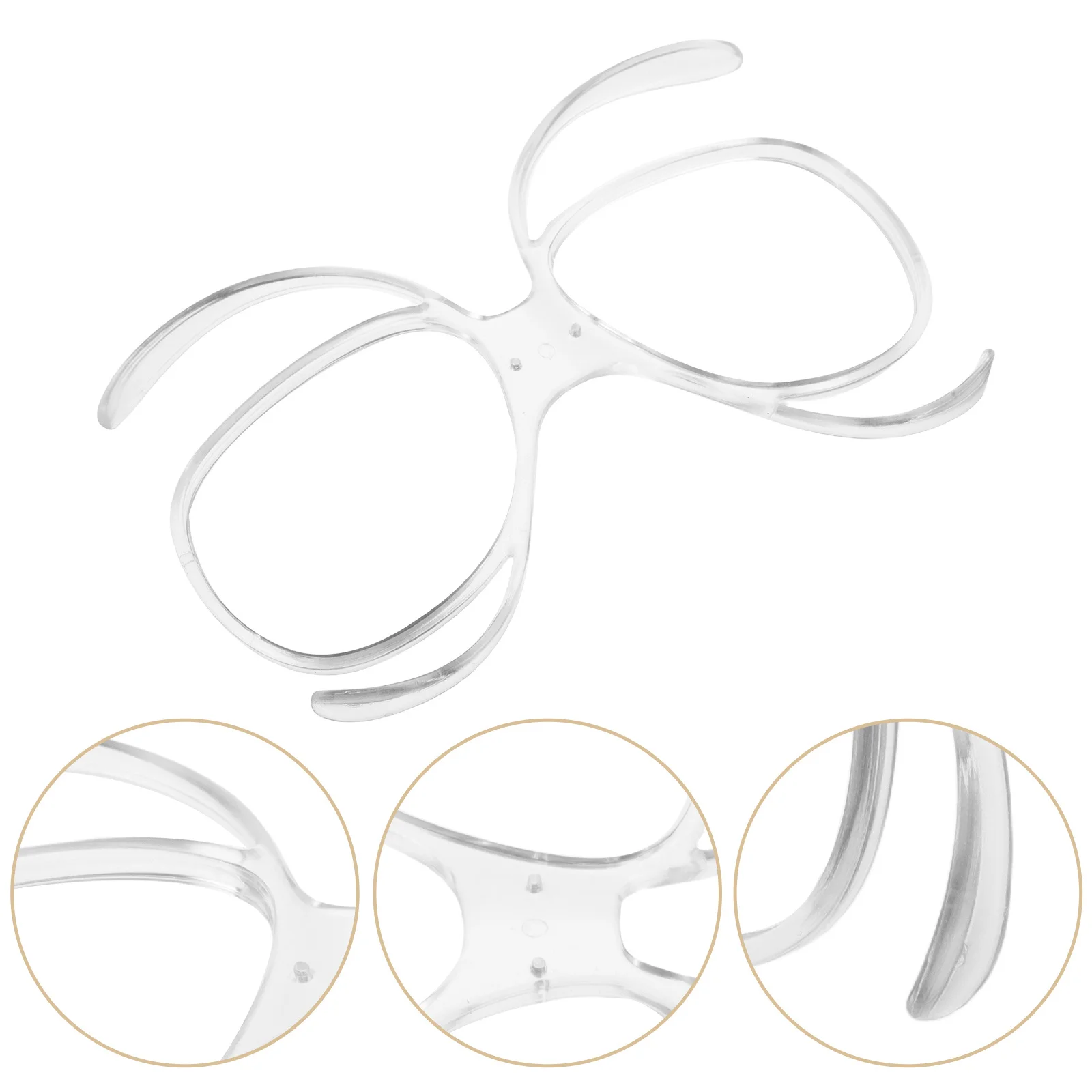 

Goggles Insert Frame for Skiing Snowboarding Sports Adjustable Universal Inner Frame for Ski Goggles Lightweight Impact