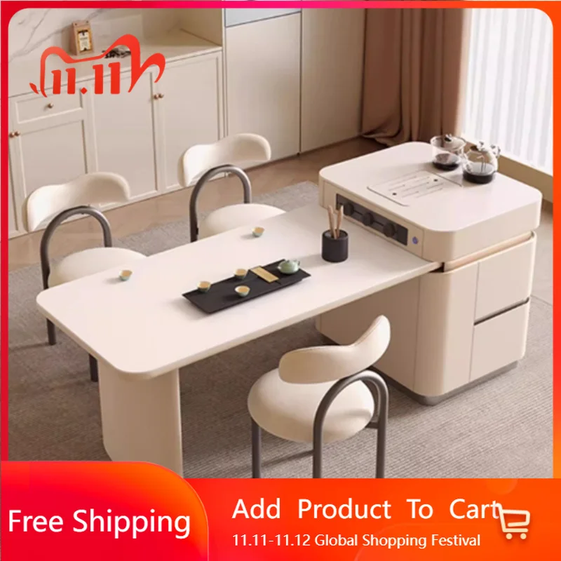 

Wood Chairs Dining Table Extendable Hallway Kitchen Restaurant Dining Table Lounge Designer Mesas De Comedor Home Furniture