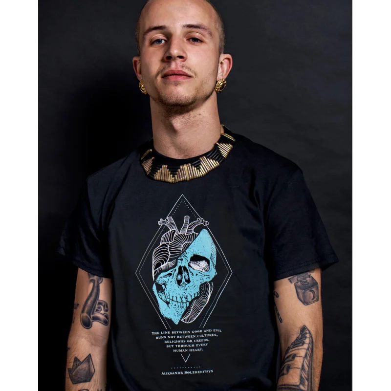 

Aleksandr solzhenitsyn Russian writer T shirt 100% cotton print Gift Tee All size Tops Humor Graphic Clothes Cool present