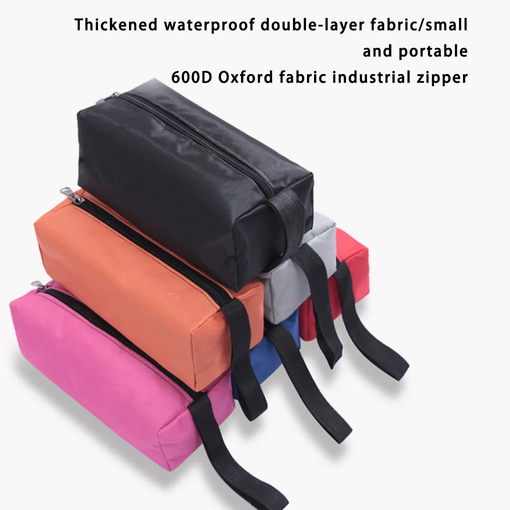 Storage Bag Tool Pouch Hardware Sack Thickened Design with Zipper
