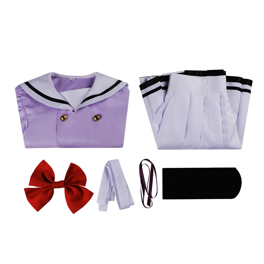 Anime fidanzamento bacio Cosplay Kisara JK uniforme Kawayi Outfit Top Lolita gonna a pieghe calzini al polpaccio vestito gioco di ruolo Costume di Halloween