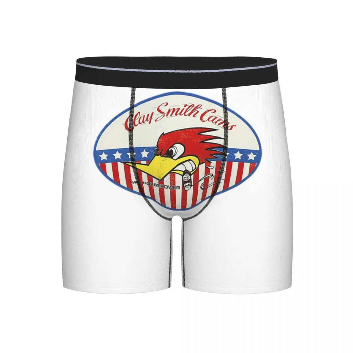 

Long Boxer Underpants Shorts Street Mr.Horsepower Clay Smith Cams Panties Men Soft Underwear for Homme Man Boyfriend Gifts