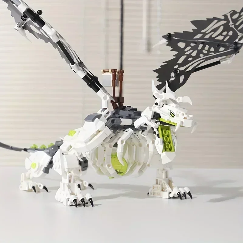 Movie Series Skull Dragon Building Blocks, Assembling Educational Toys for children Gift