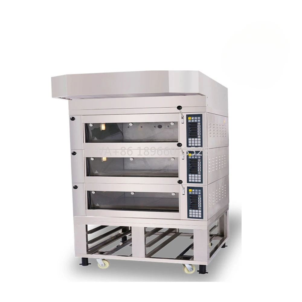 

Oven Combine Baking Machine Commercial Oven Electric Control Bread Pizza Deck