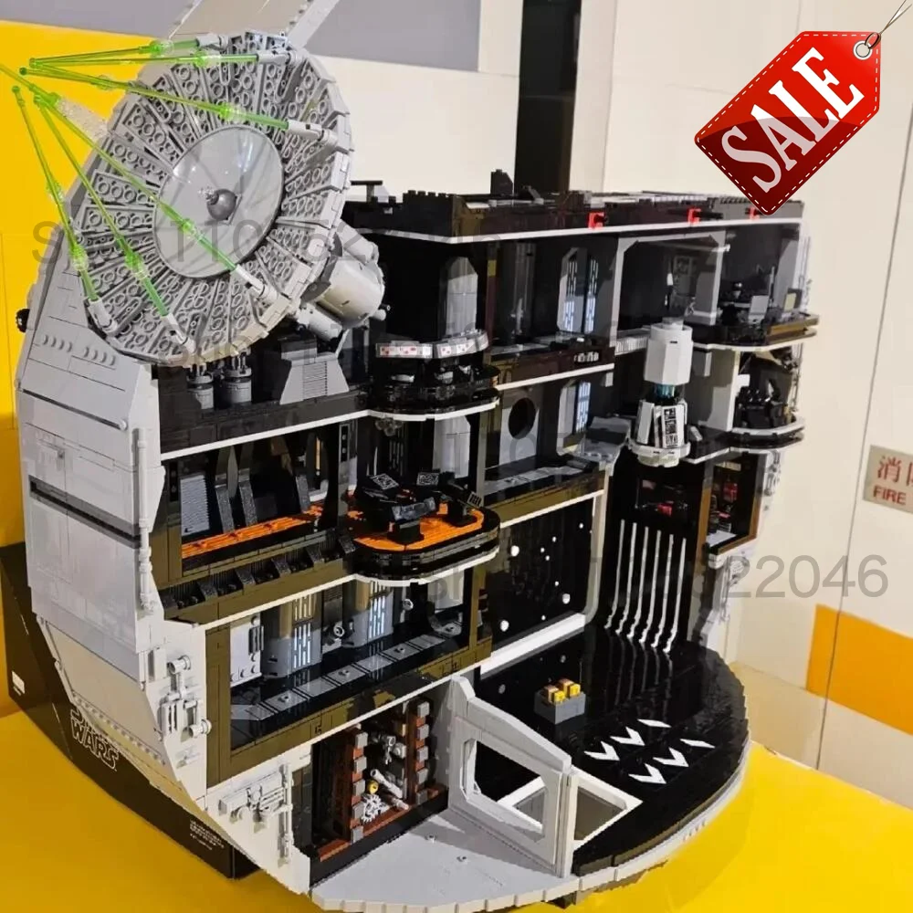 2026 New Advanced Premium Death Star Building Blocks Wars UCS Series 9023pcs Assembly Collectible Decoration for Fans view 2