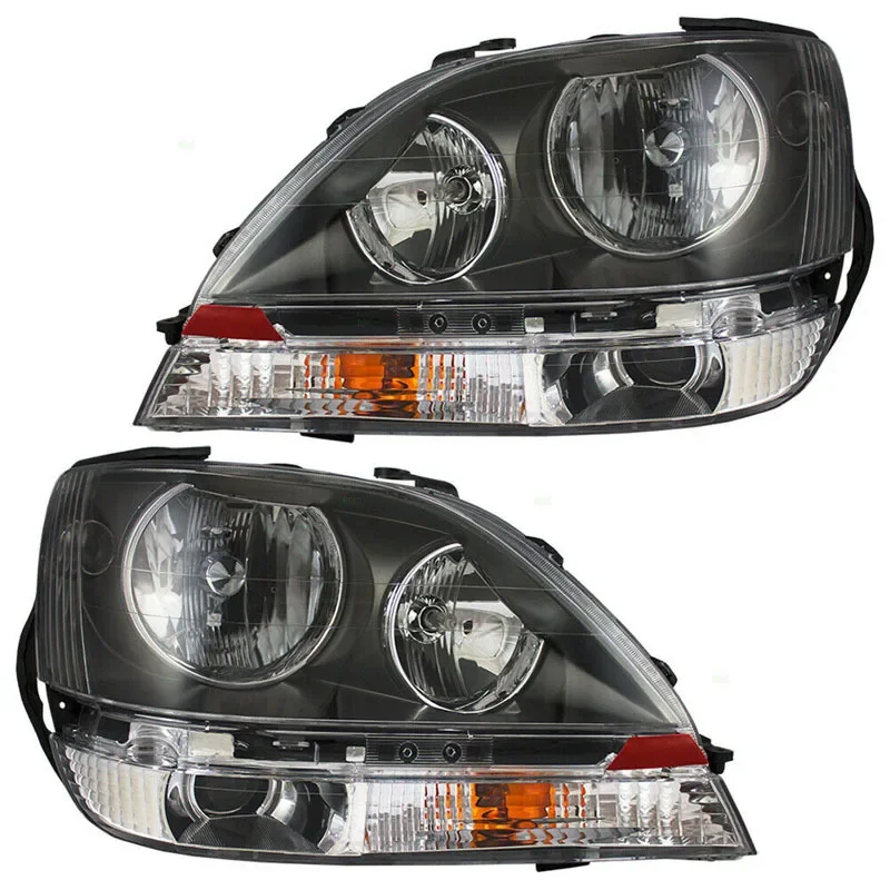 For Toyota Lexus Lexus 1999-2000 RX300 black background halogen headlights