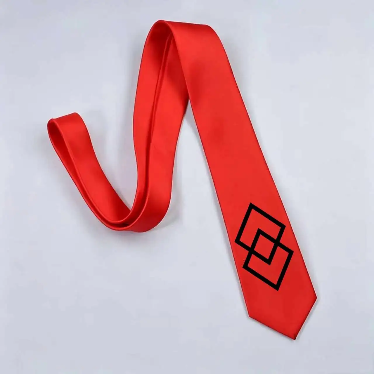 Fate Mash Kyrielight‌ Cosplay Red Tie Necktie Anime Prop Accessories for Fans Student Gift Fashion New Style Cravat