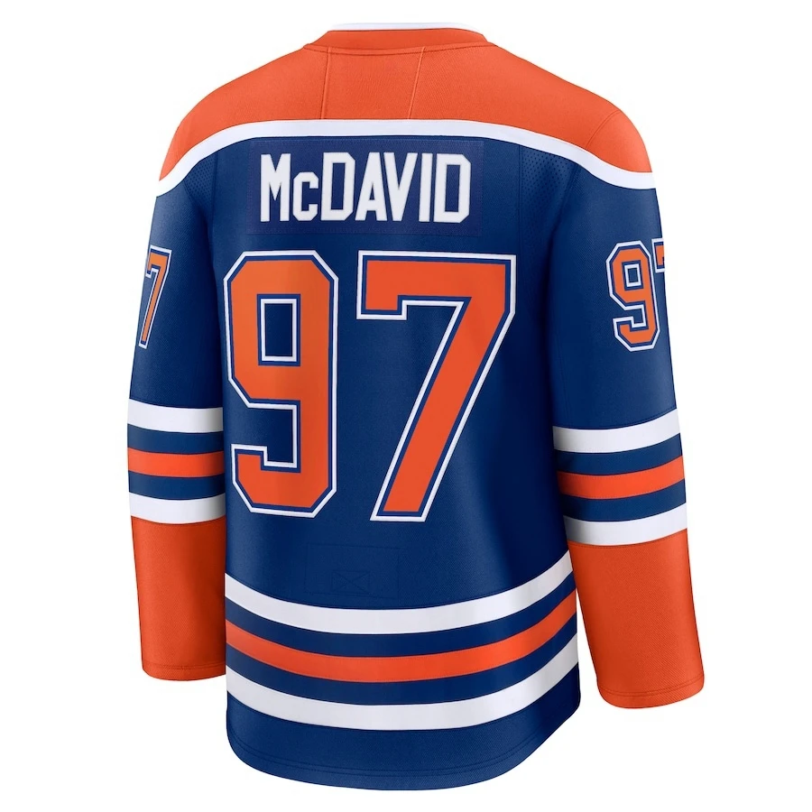 

2025 Wholesale Stitched Edmonton Hockey Jersey Men Youth Gretzky Draisaitl Ice Hockey Uniform