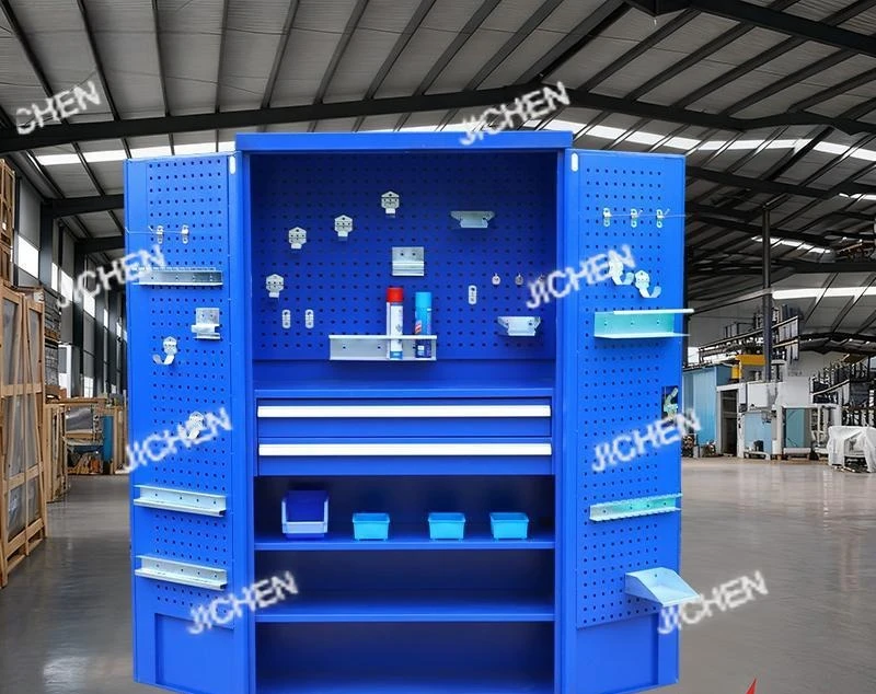 DepositCustomized heavy-duty tool cabinet Iron Thickened and multi-layer multi-functional cabinet with drawers for workshop use