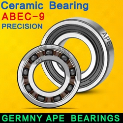 1 pcs of 6802 bicycle hybrid ceramic bearing ABEC-9 6902 6803 6805 6000 6001 6903 15267 17287 18307 -2RS mountain bike bearings