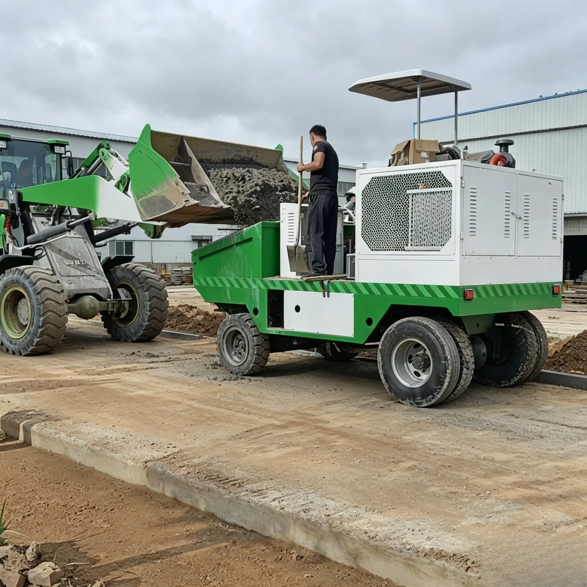Concrete Curb Slipform Machine Automatic Road Kerb Forming Machine Highway Construction Heavy Duty Equipment Customized