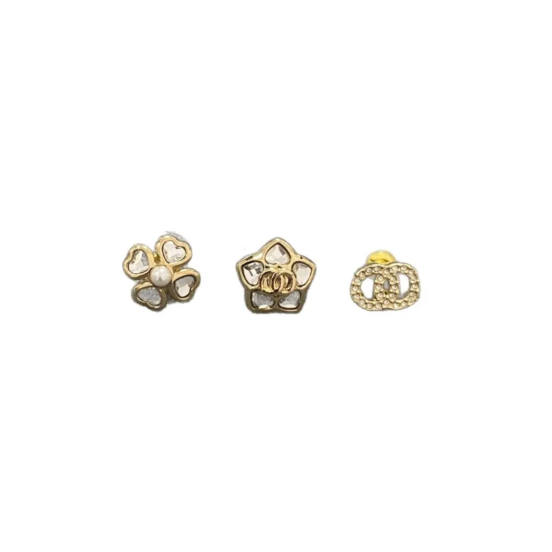 

25B 3-in-1 multi-element earrings stud earrings