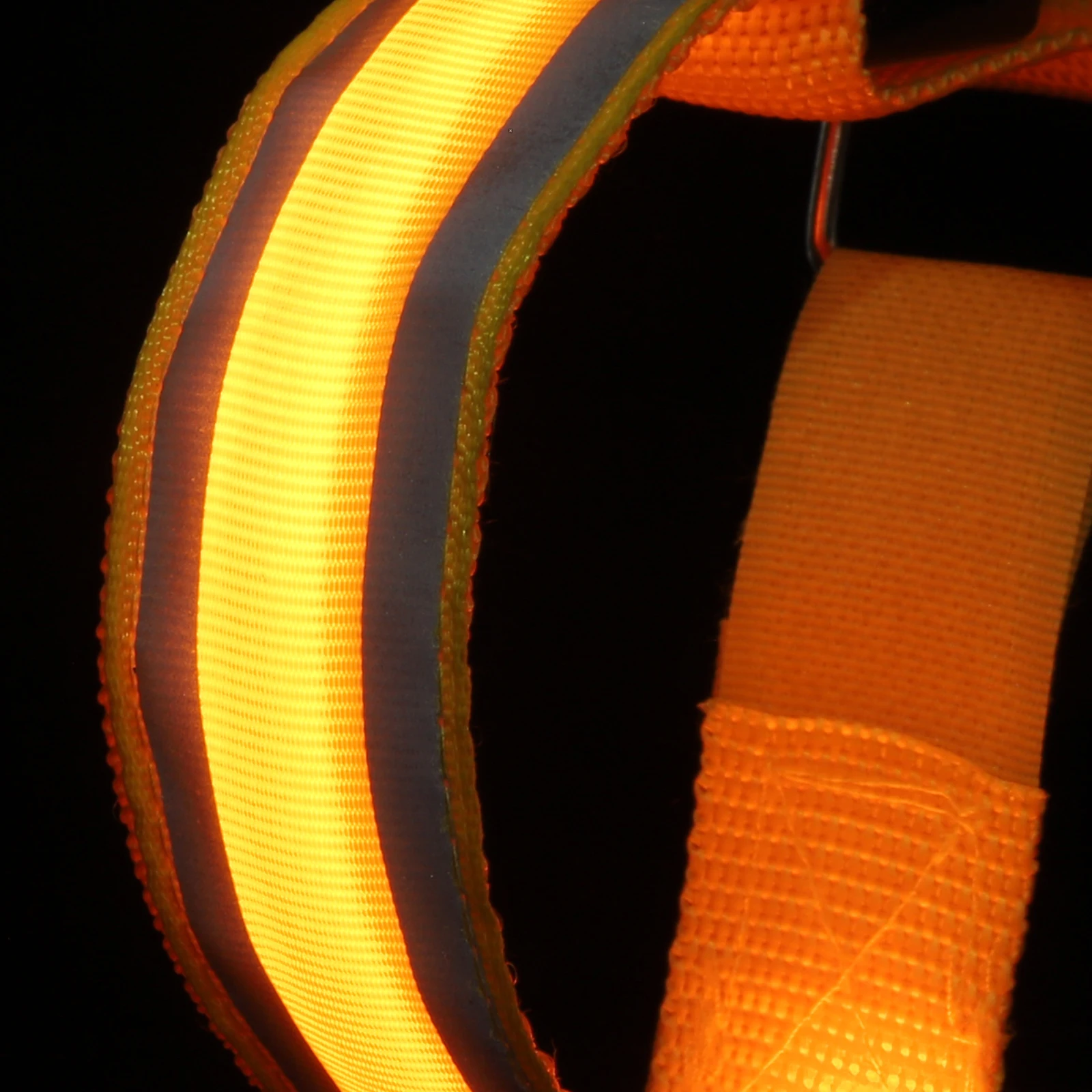 2pcs Luminous Armband Led Light For Night Running Reflective Arm Band Adjustable Safety Gear Men Women Dogs Outdoor Sports