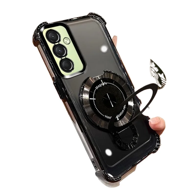 Stoßfeste Hülle für Samsung Galaxy A57 A37 A27 A17 A07 A56 A36 A26 A16 A06 A15 A25 A35 A55 A05 5G Magnetische Handyhalterung Abdeckung