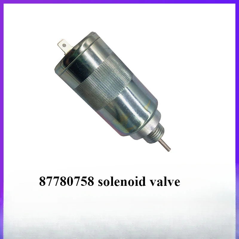 

87780758 solenoid valve for Perkins excavator engine accessories 87780758 shut-off solenoid valve