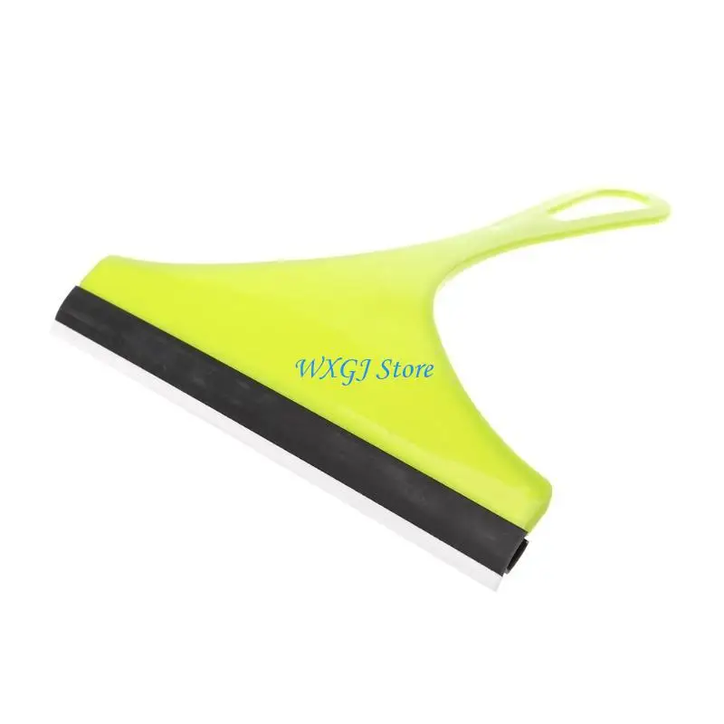 

37JE Shower Squeegee Glass Wiper Scraper Car Window Cleaner with Silicone Holder Bathroom Mirror Glass Tiles Kitchen Cleaning