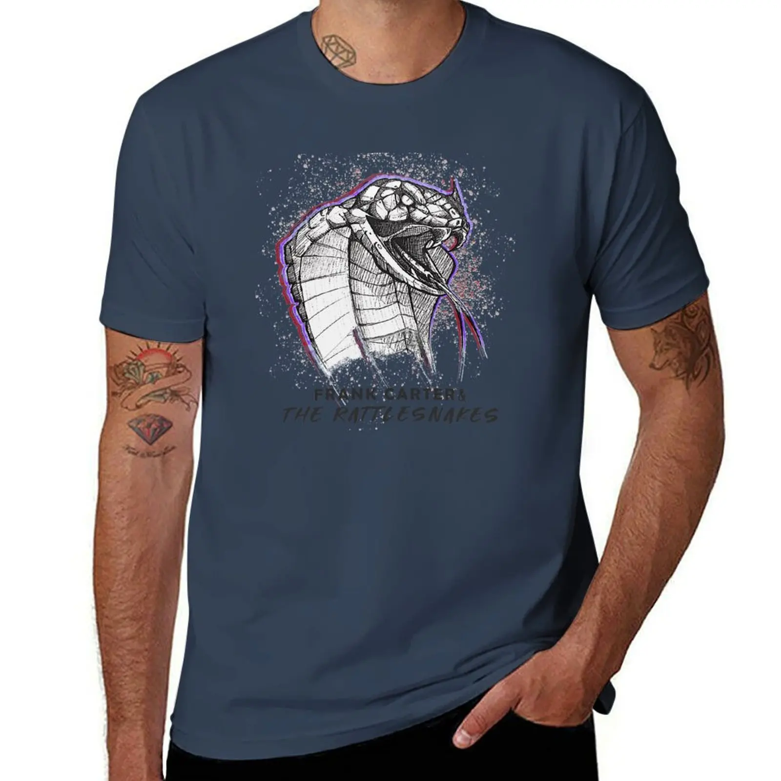 

FRANK CARTER & THE RATTLESNAKES, Cobra edition T-Shirt High Elasticity Sports Tee Shirt