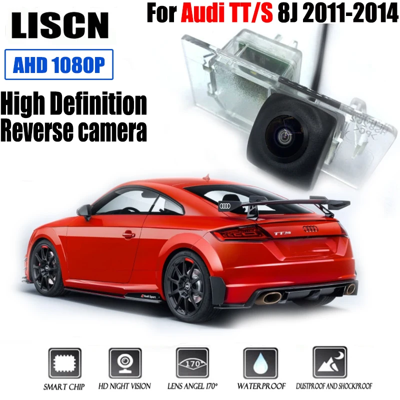 

Car High-Definition Night Vision Rear For Audi TT/S 8J 2011-2014 Camera Parking Backup Camera License Plate Light Camera