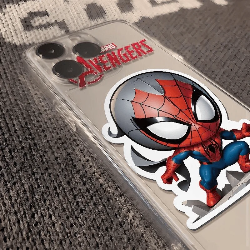 Grey Cloak Spider Man Phone Case For iPhone 16 15 14 13 12 11 Pro Max XR XS MAX 7 8 PLUS MINI Y2K Shockproof Bumper Cover