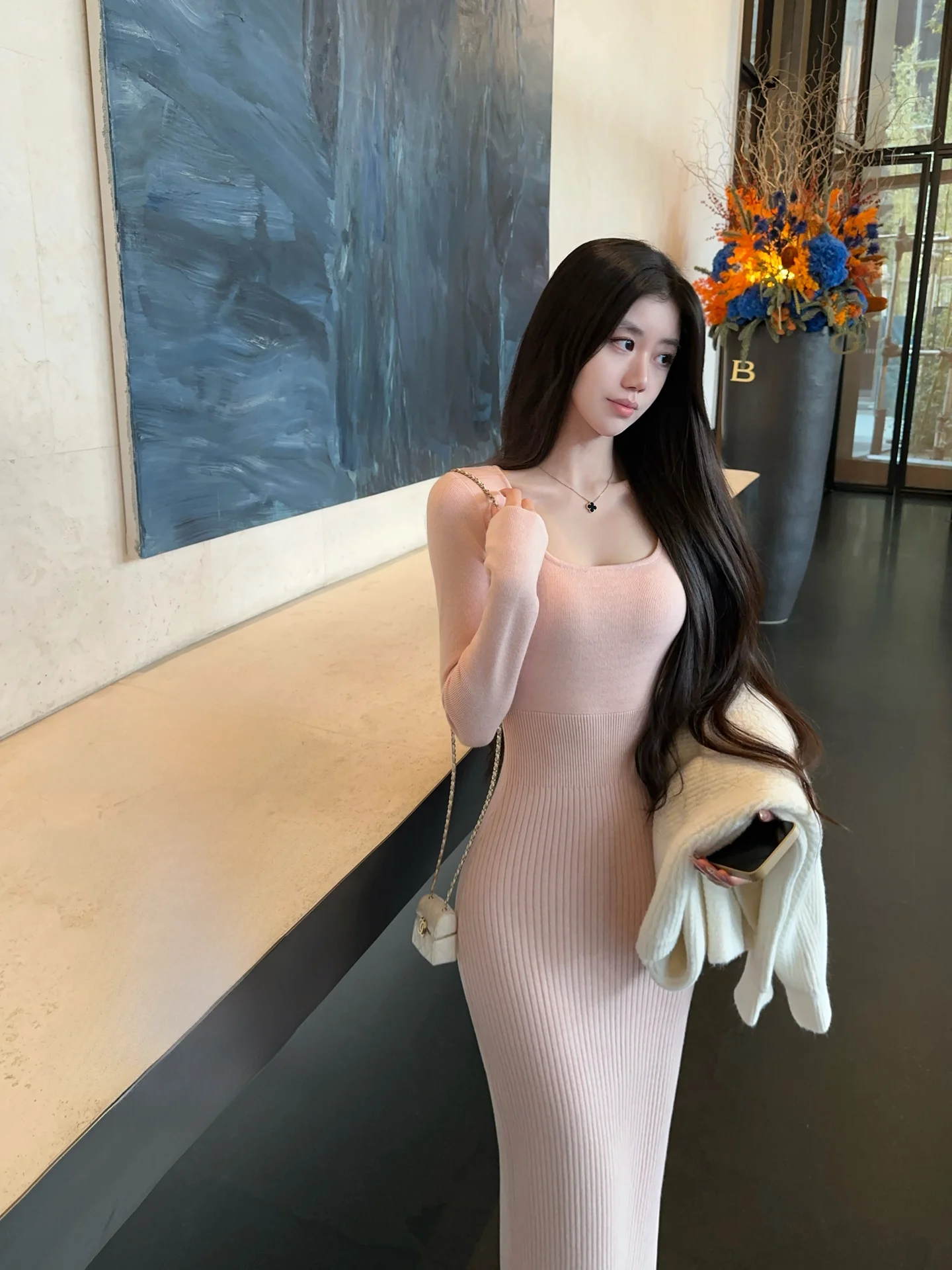 Ele Knitted Soft Wa…