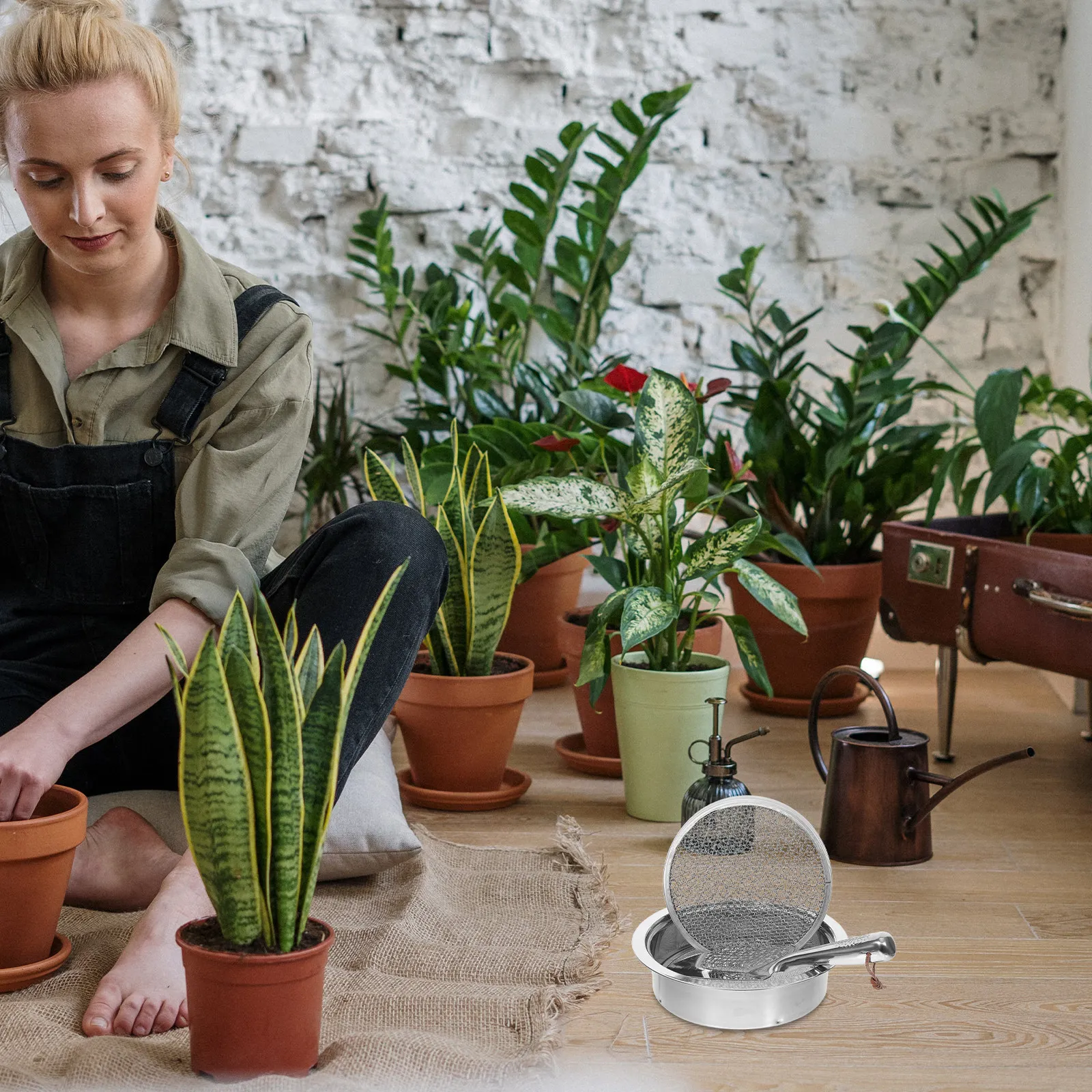 1Set Soil Sieve Garden Sifter - đánh giá và giá Garden Sieve Soil