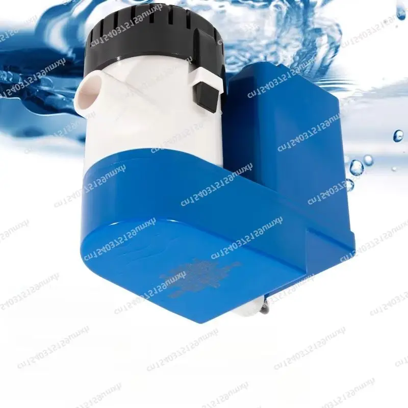 12V 2.2A Rechargeable Marine Bilge Pump for Yacht Automatic Drainage Lithium Battery Water Pump for Dragon Boat