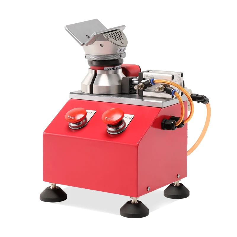 Table Compound Chamfer Portable Pneumatic High Speed 45 Degree Trimming Machine Die