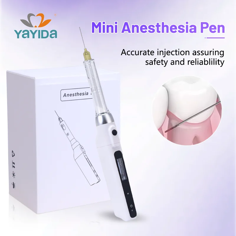 YAYIDA dental electric injector Painless Local Anesthesia Delivery System with LCD Display Dental Anesthesia Syringe