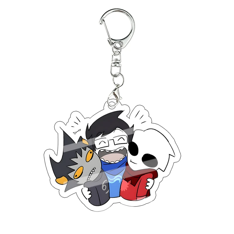 Homestuck AdiosToreador Dave Acryl-Schlüsselanhänger Dekorationszubehör Anhänger Schlüsselanhänger Figuren Mädchen Tasche Geburtstagsgeschenk – Detail 13