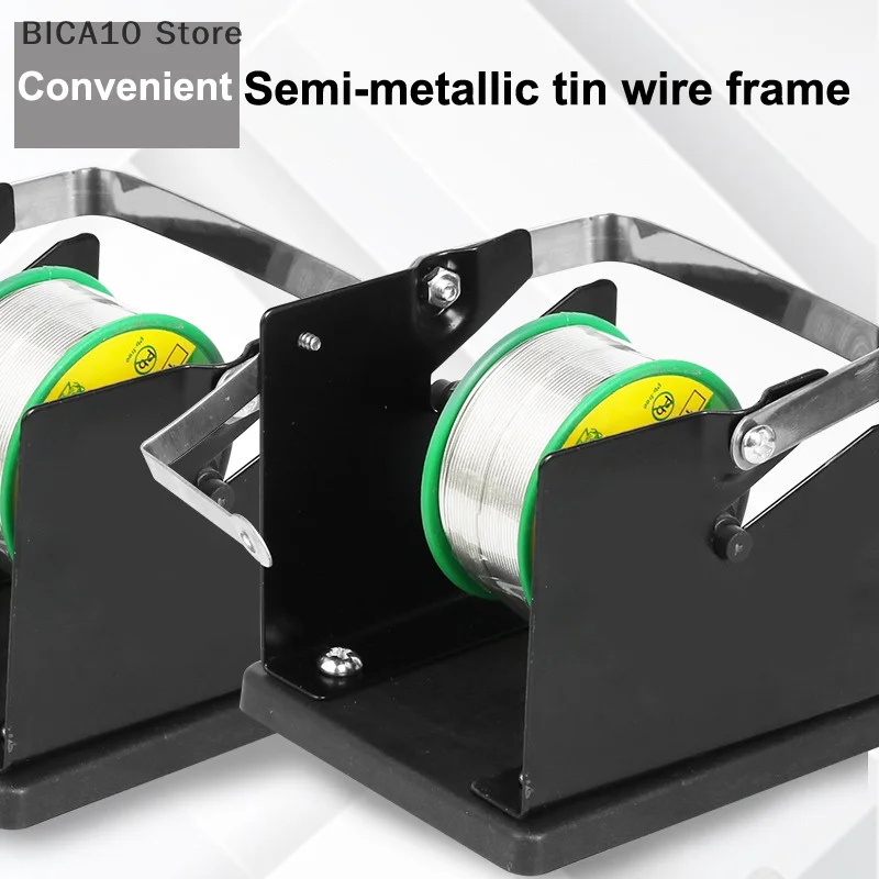 Soldeerdraad Standhouder Ondersteuning Verstelbare Soldeerhaspel Dispenser Tin Management Spool Feeder Accessoires voor elektrisch lasgereedschap