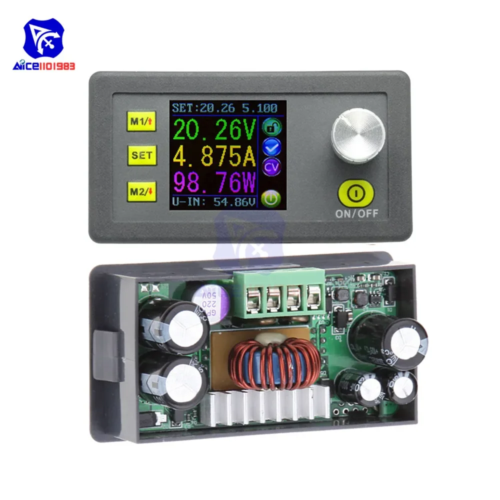 diymore DPS5005/DPS3005/DPS3003/DP50V5A/DP20V2A Digital Adjustable Programmable Step-Down Buck Converter Power Supply Module