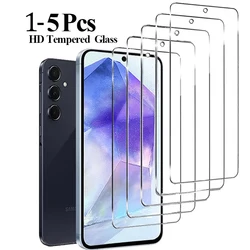 HD Screen Protector for Samsung S23 S26 A55 A35 A54 S25 Tempered Glass for Samsung S24 S21 S22 Mica Galaxy S24 Ultra S23 FE