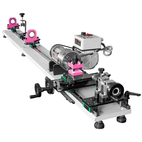 Nowa certyfikacja CE FS-7075D Ulepszona tokarka do naprawy kijów bilardowych i snookerowych o zmiennej prędkości do warsztatu