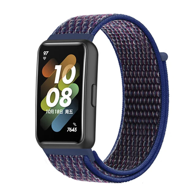 Band voor Huawei Band 8 9 7-bandaccessoires Nylon lus Smart Watch Vervangingsriem Polsbandje Sportarmband Band 7-armband