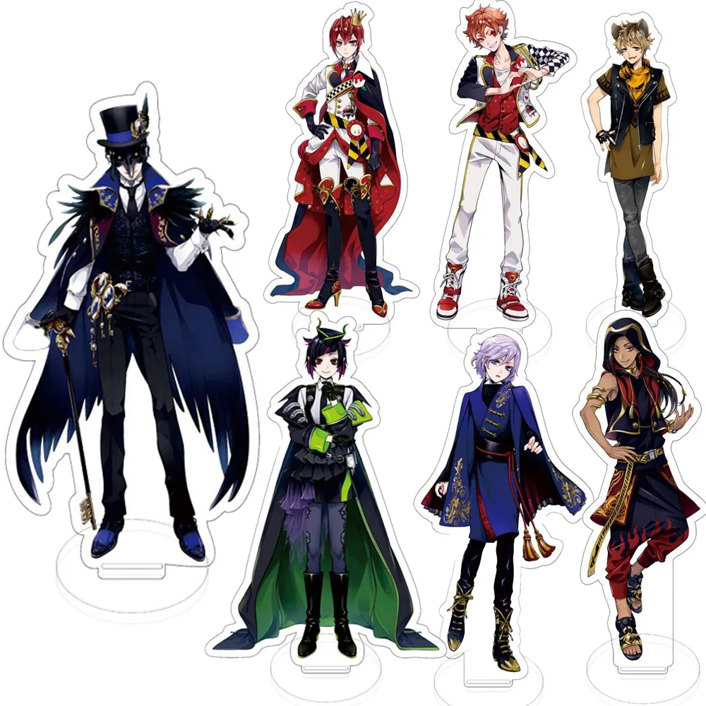 

Twisted-Wonderland Anime Acrylic Stand Grim Dire Crowley Model Cosplay Desktop Cute Pendant Accessory Standing Sign Fans Gift