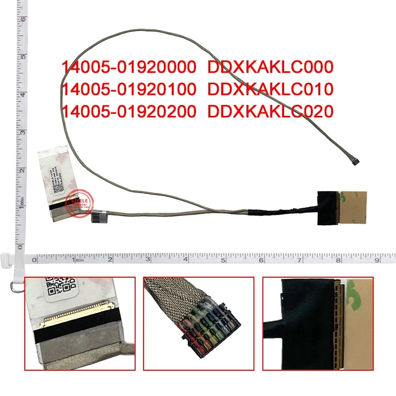 LCD LVD Video cable For Asus X540L X540LA X540LJ X540U X540S X540SA X540SC X540Y X540YA R540S R540SA D540LA D540Y F540 F540U