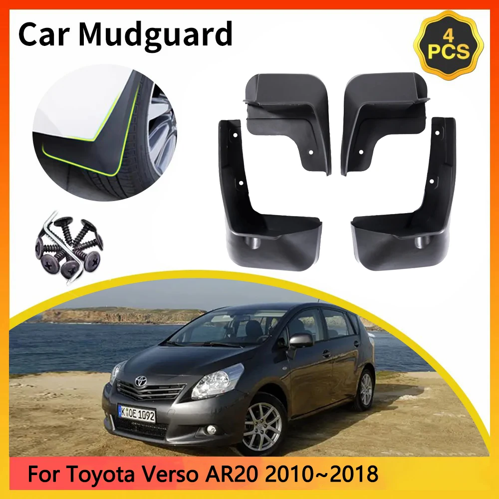 

For Toyota Verso AR20 2010~2018 2011 2012 2013 2014 Car Mudguards Mudflap Mudguard Splash Guards Mud Flaps Fender Auto Parts
