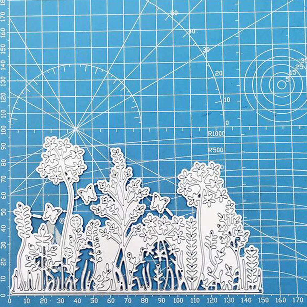 Kwiaty świąteczne Metalowe matryce do wycinania Szablony Scrapbooking Album fotograficzny Dekoracyjne wytłaczanie Kartki papierowe DIY — zdjęcie 3