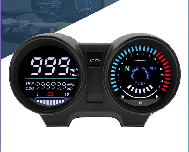 Cross Border South America Brazil CG150 TITAN 150 Fan150 Motorcycle LCD Electronic Instrument Tachometer