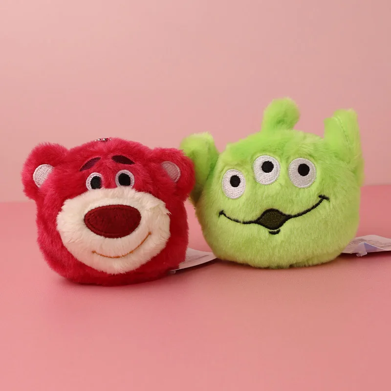 Lotso Ayı Peluş Anahtarlık Seti Sırt Çantaları Disney Alien Oyuncak Hikayesi 3 Kawaii Anime Karikatür Sevimli Kolye Kadınlar Için Paketi Oyuncaklar