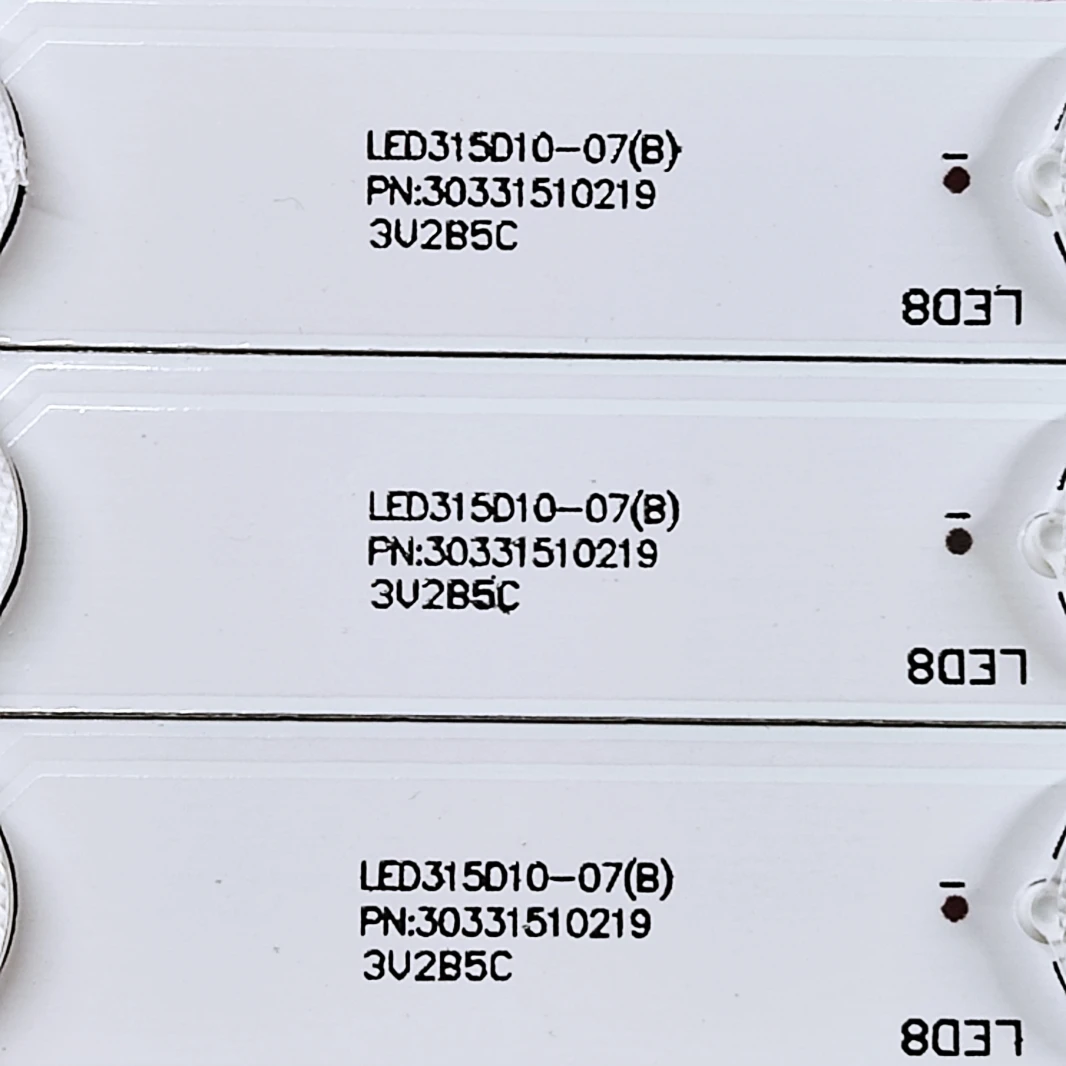 Imagem -02 - Tira de Retroiluminação Led para Le32b310n 32e3000b 32e3000c 32e3000c 32e315d1007 b 30331510219 Led315d10-zc14-07a 30331510213