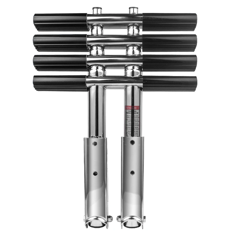 Marine accessories 4 step telescoping tube boat ladders make it easy to get in and out of the water